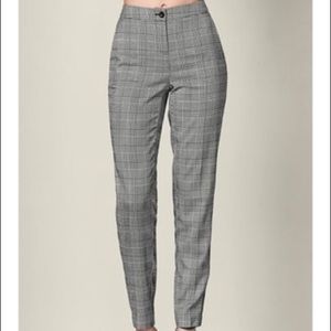 ISO high waisted plaid pants